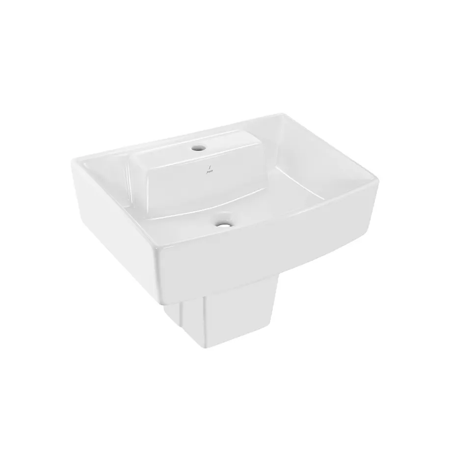 Jaquar Kubix Prime Half Pedestal, 240 x 275 x 350 mm KUS-WHT-35305PM White - image 1