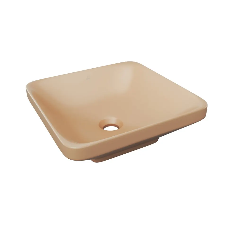 Jaquar Laguna Table Top Basin, 380 x 380 x 130 mm LAS-BEM-91901 Beige Matt - image 1