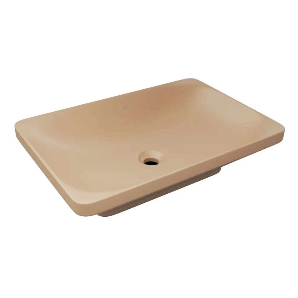 Jaquar Laguna Table Top Basin, 600 x 380 x 130 mm LAS-BEM-91905 Beige Matt - image 1