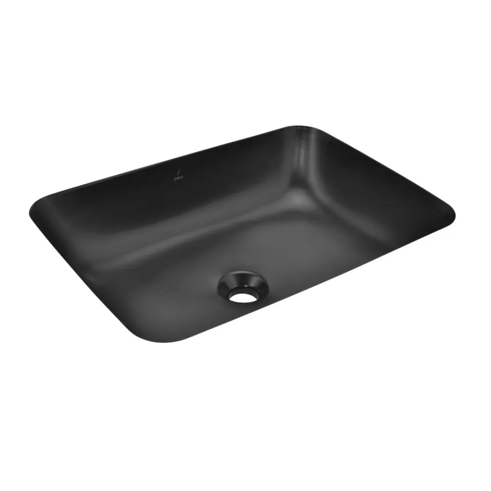 Jaquar Laguna Under Counter Basin, 600 x 450 x 170 mm LAS-BLM-91703 Black Matt - image 1