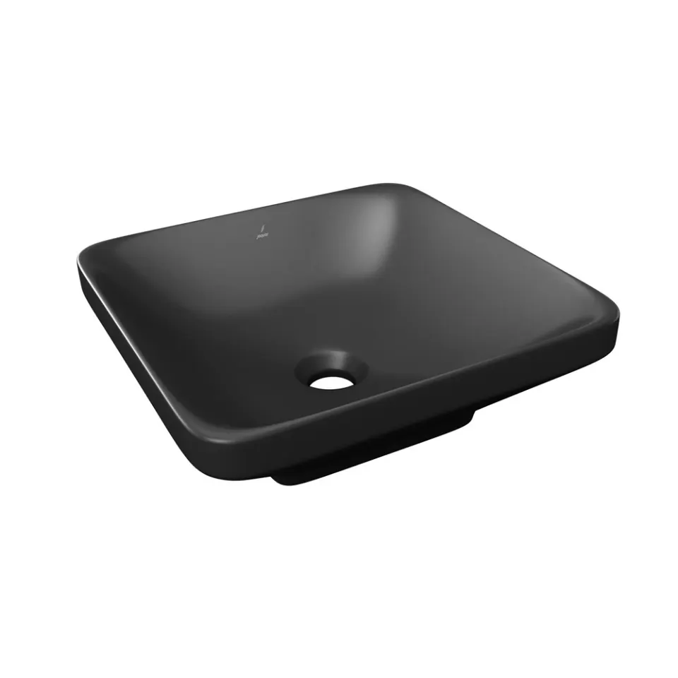 Jaquar Laguna Table Top Basin, 380 x 380 x 130 mm LAS-BLM-91901 Black Matt - image 1