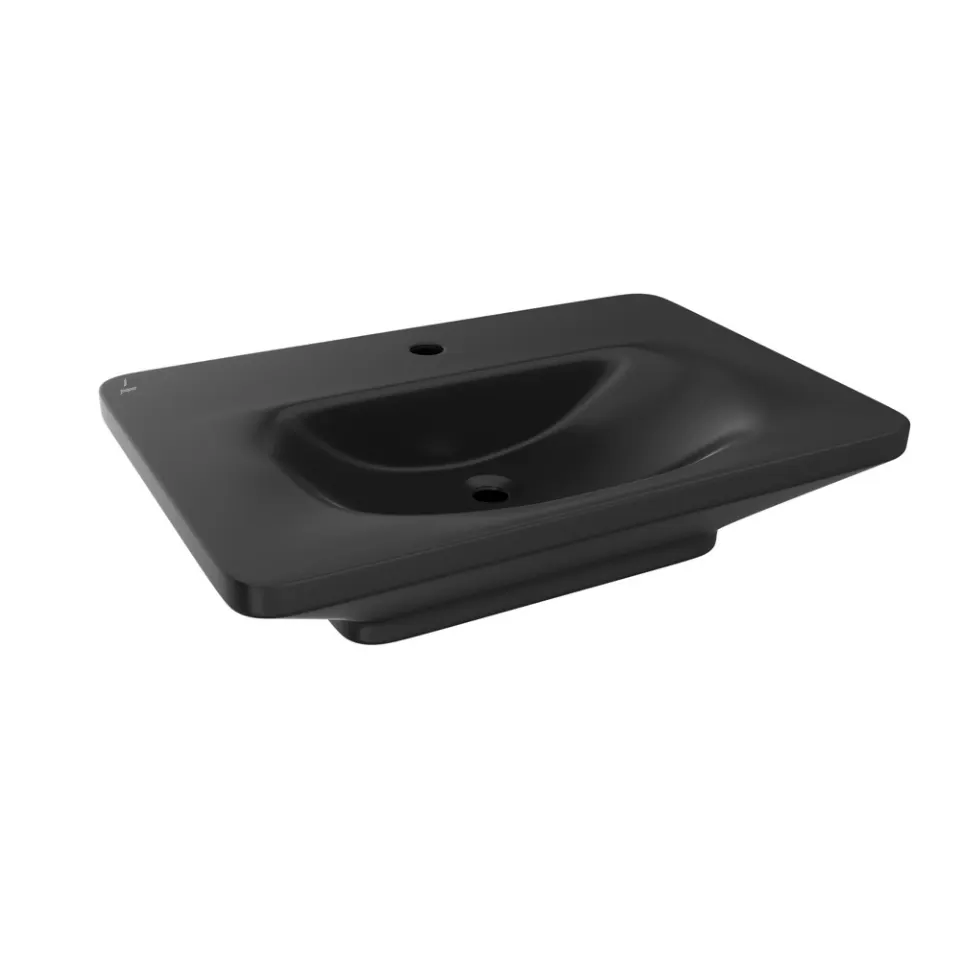 Jaquar Laguna Table Top Basin, 800 x 500 x 175 mm LAS-BLM-91933 Black Matt - image 1