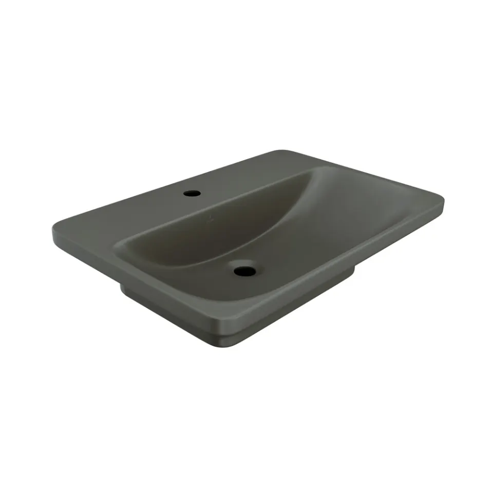 Jaquar Laguna Table Top Basin, 600 x 450 x 175 mm LAS-GRM-91931 Grey Matt - image 1