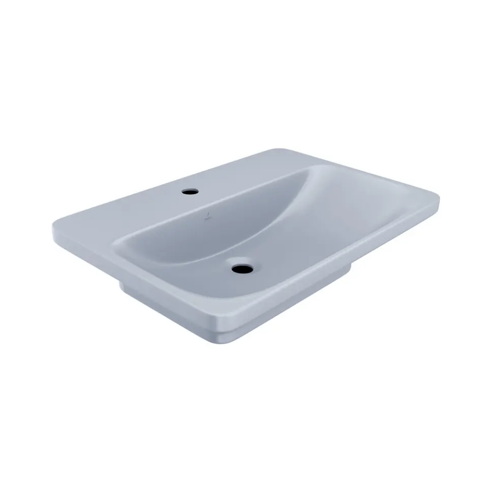 Jaquar Laguna Table Top Basin, 600 x 450 x 175 mm LAS-IBM-91931 Ice Blue Matt - image 1