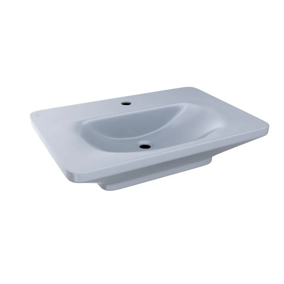 Jaquar Laguna Table Top Basin, 800 x 500 x 175 mm LAS-IBM-91933 Ice Blue Matt - image 1
