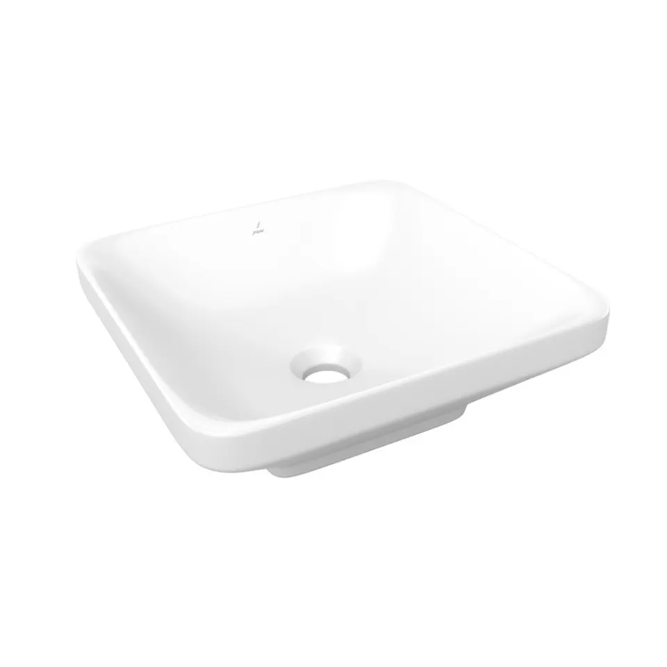 Jaquar Laguna Table Top Basin, 380 x 380 x 130 mm LAS-WHM-91901 White Matt - image 1
