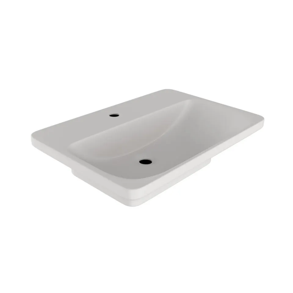 Jaquar Laguna Table Top Basin, 600 x 450 x 175 mm LAS-WHM-91931 White Matt - image 1