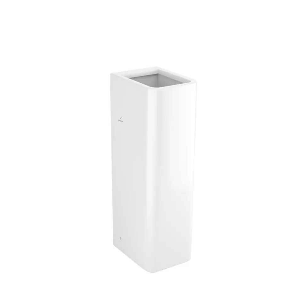 Jaquar Laguna Washbasin Full Pedestal, for LAS-WHT-91803 LAS-WHT-91303 White - image 1