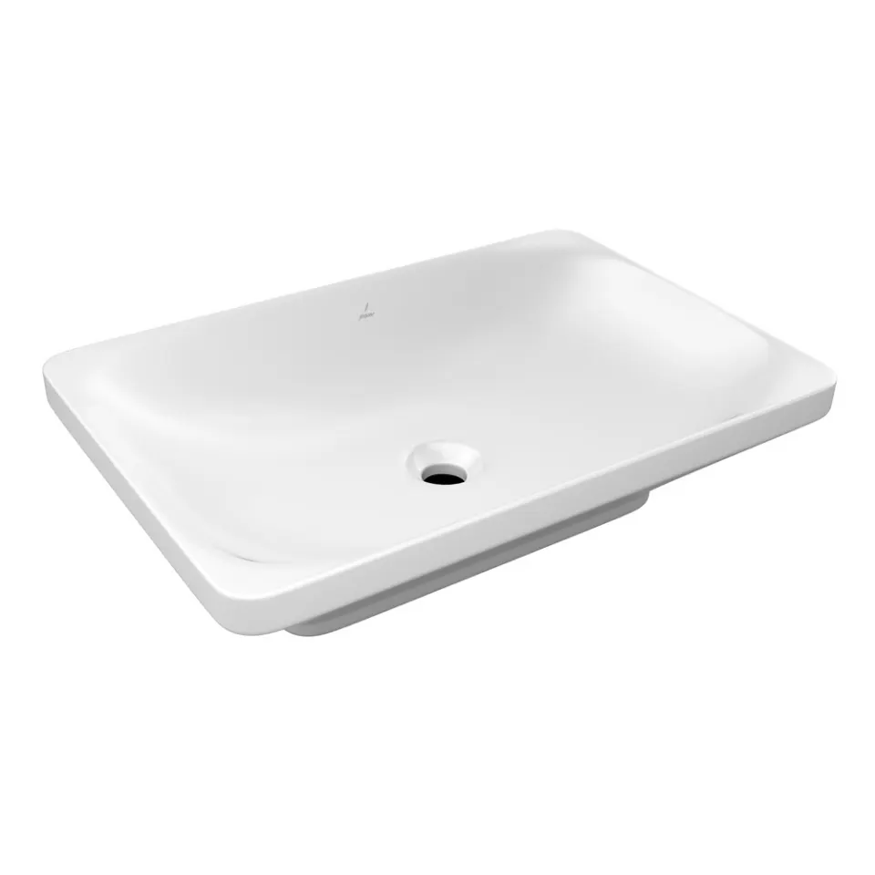 Jaquar Laguna Table Top Basin, 600 x 380 x 130 mm LAS-WHT-91905 White - image 1