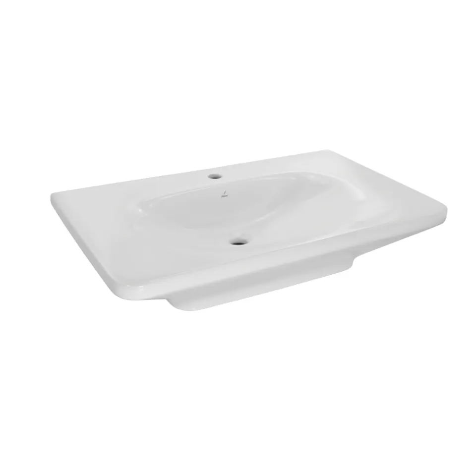 Jaquar Laguna Table Top Basin, 800 x 500 x 175 mm LAS-WHT-91933 White - image 1