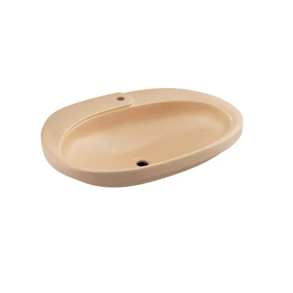 Jaquar Opal Prime Counter Top Basin, 600 x 440 x 165 mm OPS-BEM-15601PM Beige Matt - image 1