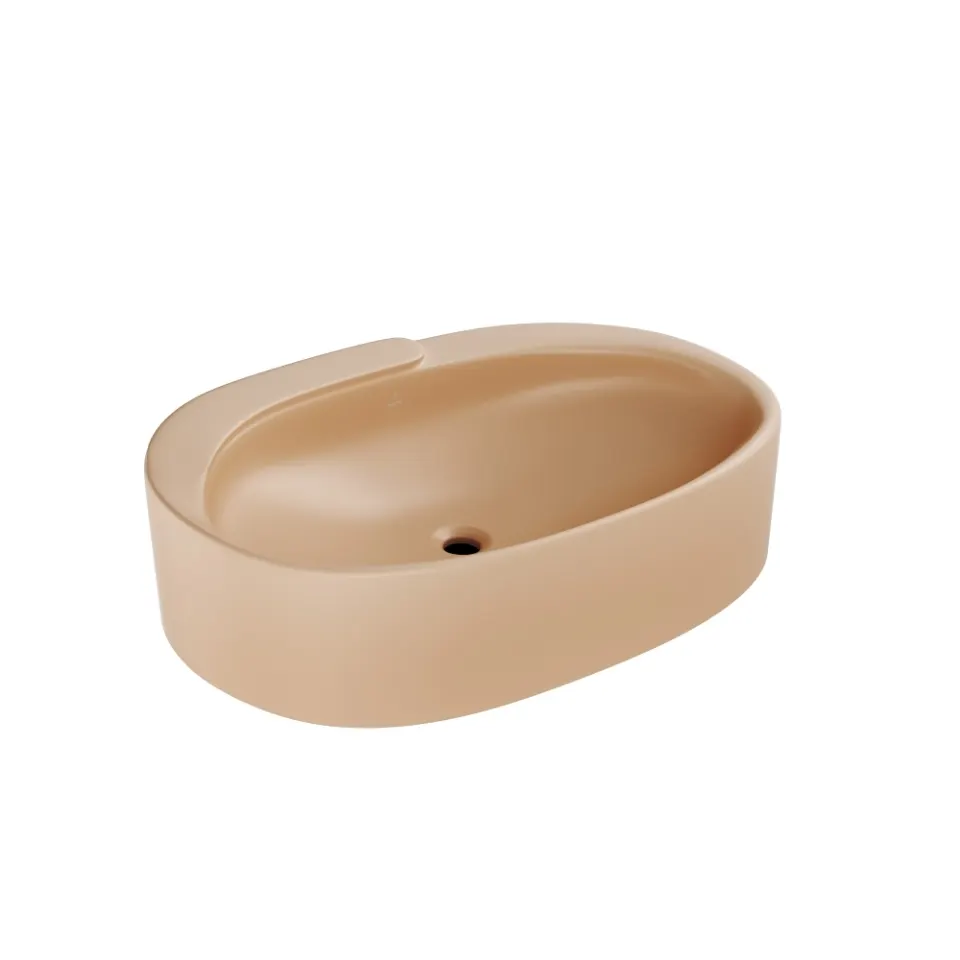 Jaquar Opal Prime Table Top Basin, 600 x 440 x 165 mm OPS-BEM-15933PM Beige Matt - image 1