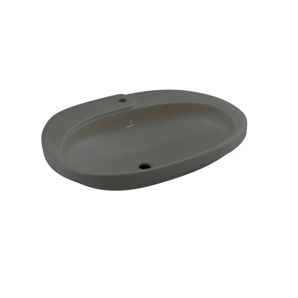 Jaquar Opal Prime Counter Top Basin, 600 x 440 x 165 mm OPS-GRM-15601PM Grey Matt - image 1