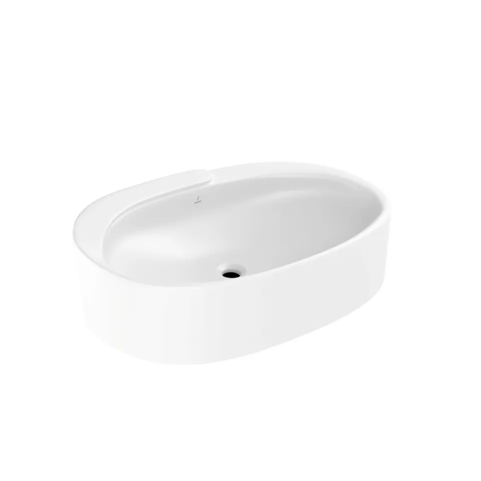 Jaquar Opal Prime Table Top Basin, 600 x 440 x 165 mm OPS-WHM-15933PM White Matt - image 1