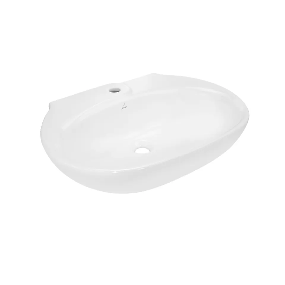 Jaquar Opal Prime Wall Hung Basin, 600 x 440 x 155 mm OPS-WHT-15801PM White - image 1