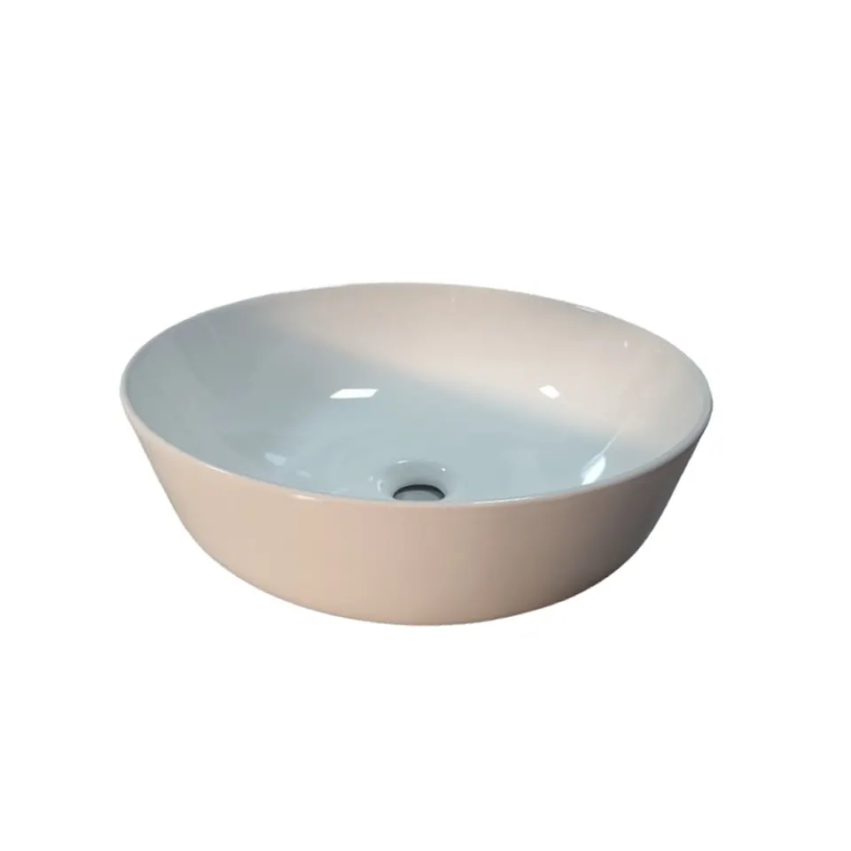Jaquar Opal Thin Rim Table Top Basin, 415 x 415 x 135 mm OPS-WHT-15905 White - image 1