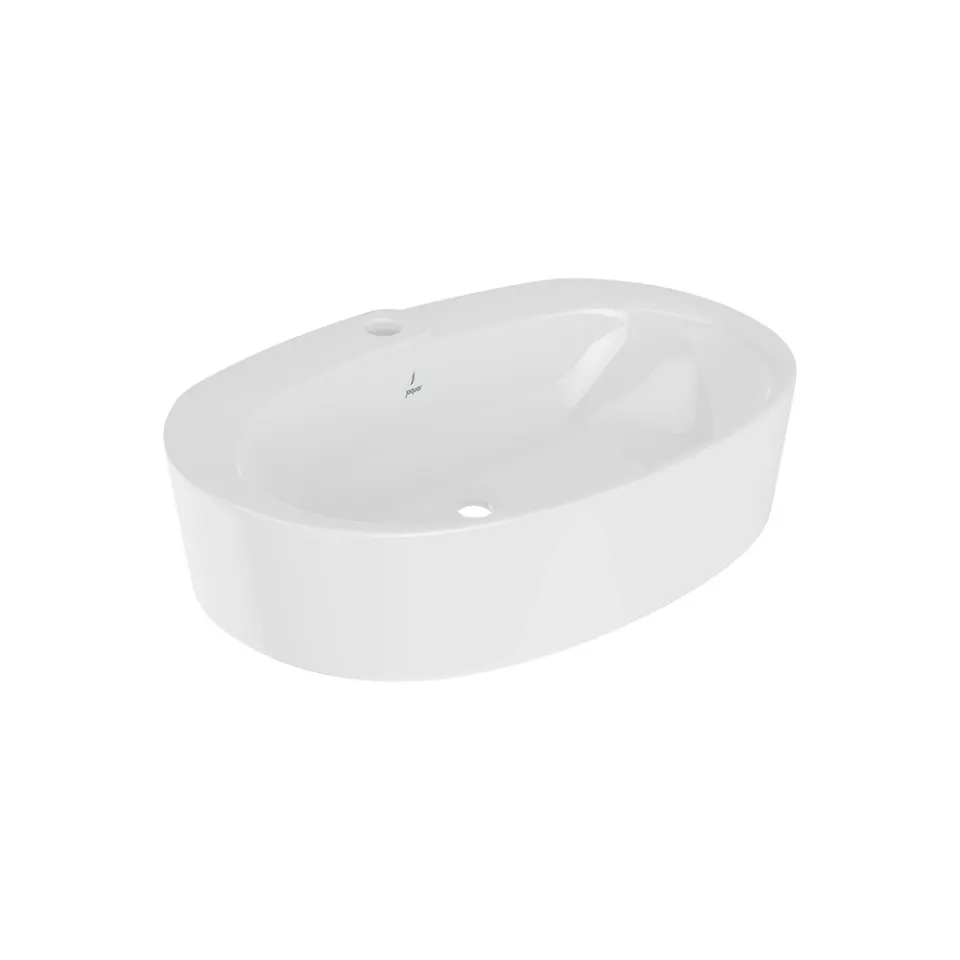 Jaquar Opal Prime Table Top Basin, 600 x 440 x 165 mm OPS-WHT-15931PM White - image 1