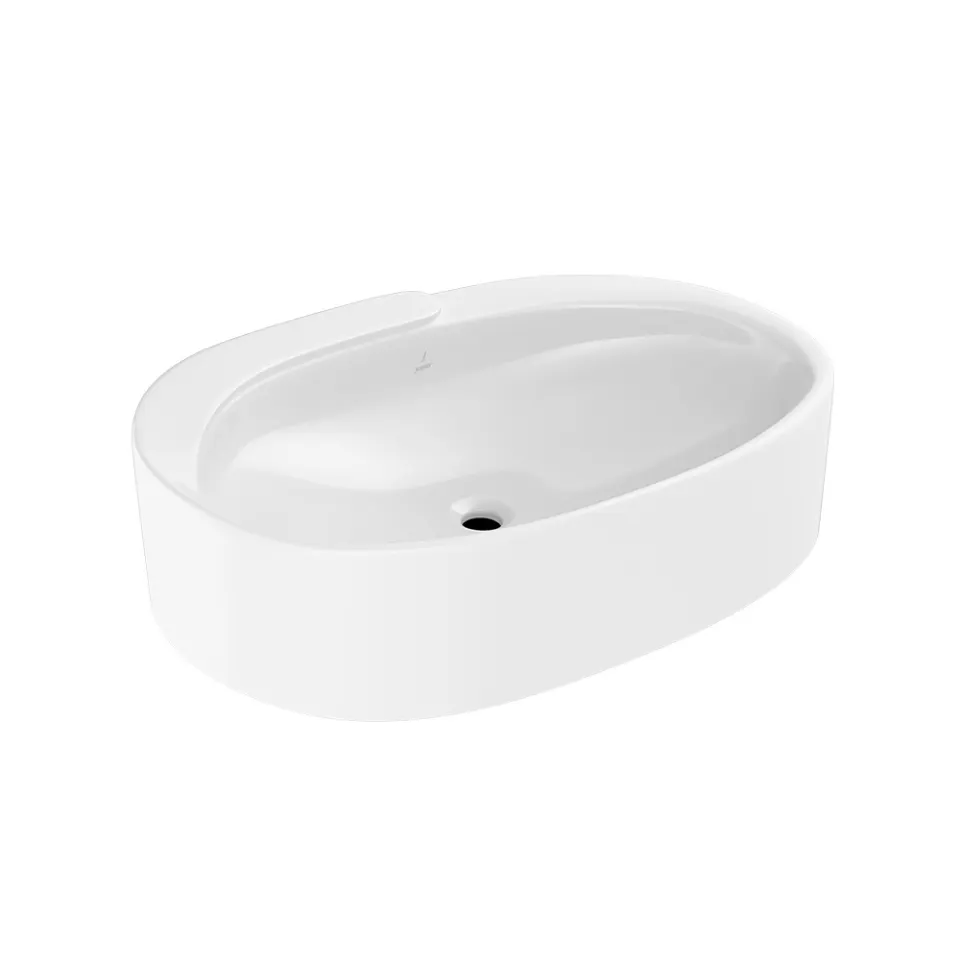 Jaquar Opal Prime Table Top Basin, 600 x 440 x 165 mm OPS-WHT-15933PM White - image 1