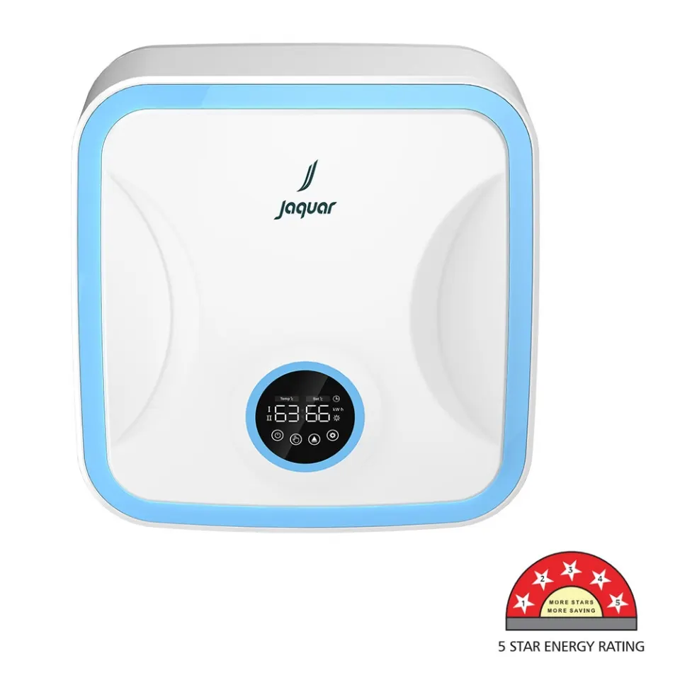 Jaquar Erica 25 Litre Digital Storage Water Heater, Vertical ERD-WHT-V025 White