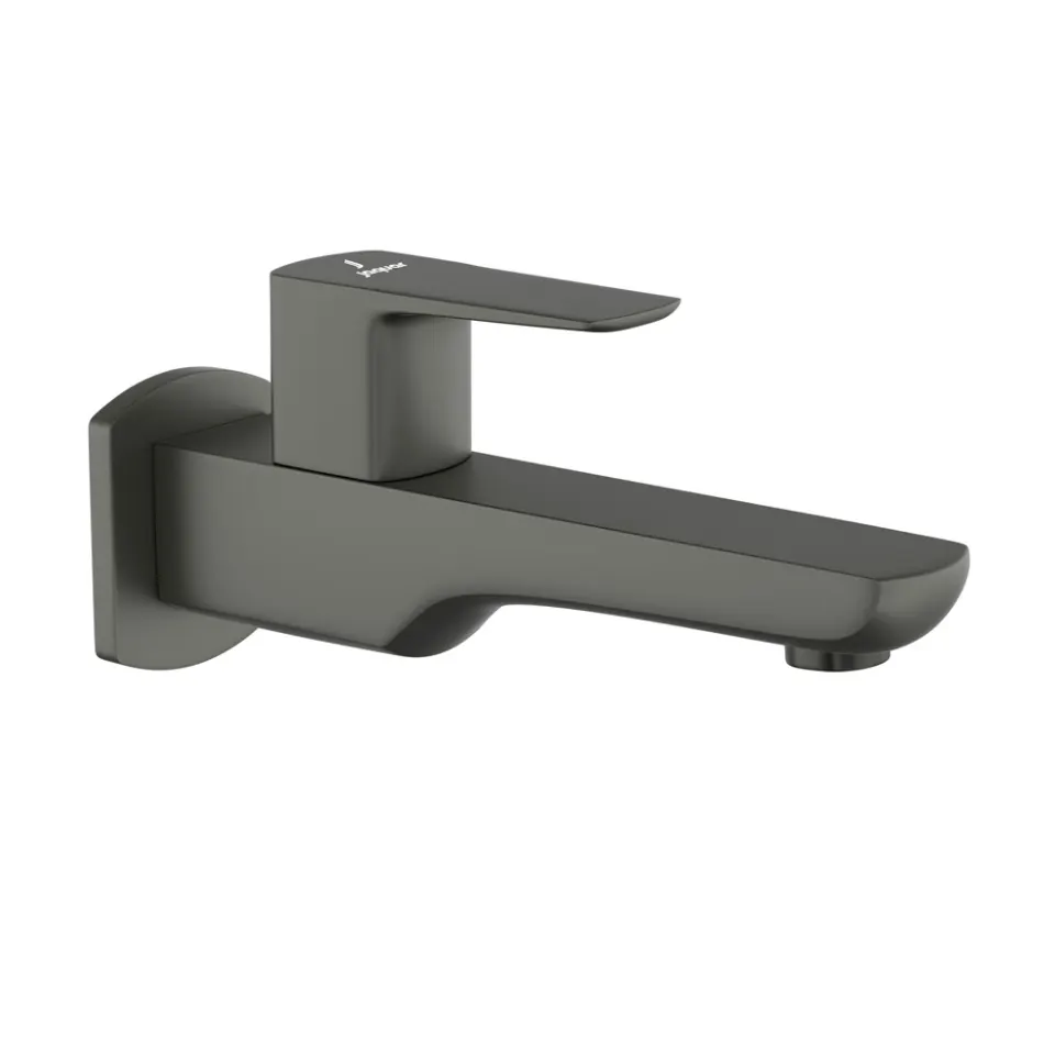 Jaquar Bib Tap with Wall Flange Kubix Prime series KUP-GRF-35037PM Graphite - image 1