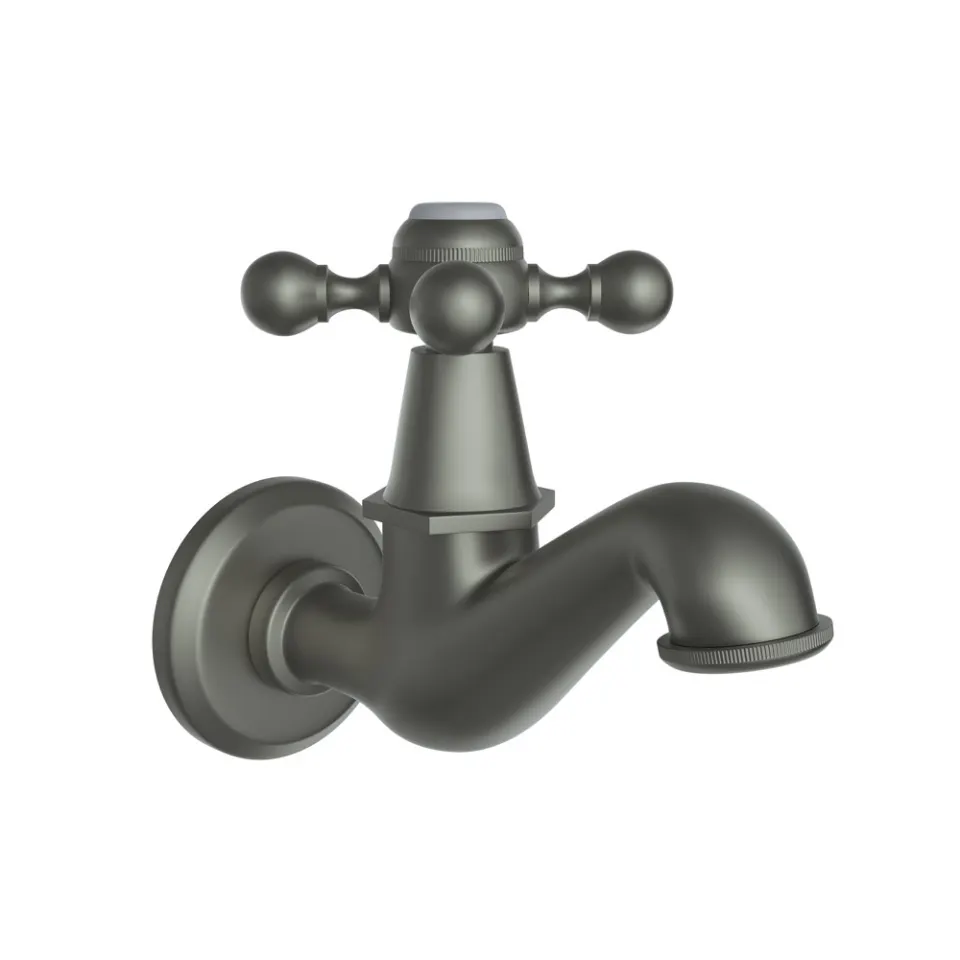 Jaquar Bib Tap with Wall Flange Queen's series QQT-GRF-7037 Graphite - image 1