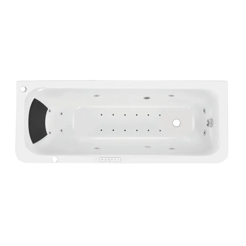 Jaquar Laguna Whirlpool & Airpool Combi Bathtub, 1700 x 700 x 450 mm JWP-WHT-LAGUNA170CX Standard - image 1