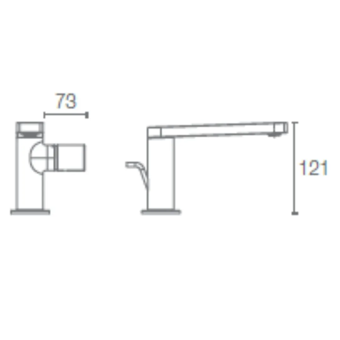 Kohler table mounted regular basin mixer composed K-73050T-B7-AF K-73050T-B7-AF French Gold - image 2