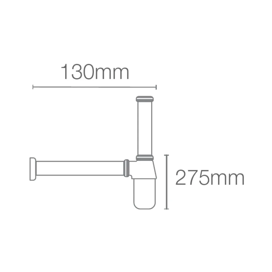 Kohler 12 inch bottle trap complementary K-7314IN-CP 7314IN-CP Chrome - image 2