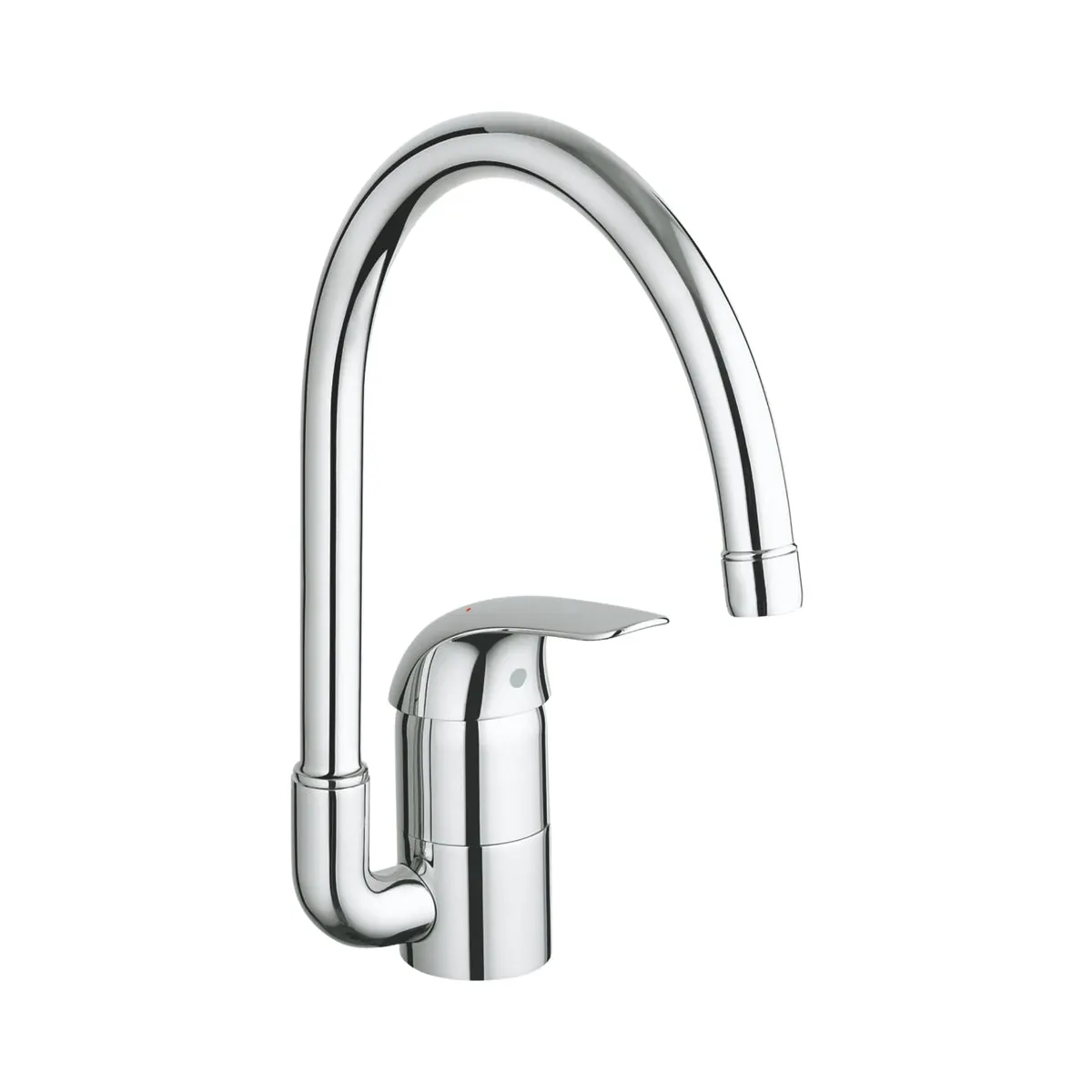 Grohe table mounted regular kitchen sink mixer euroeco 32752000 with swinging spout in chrome finish 32752000 Standard - image 1