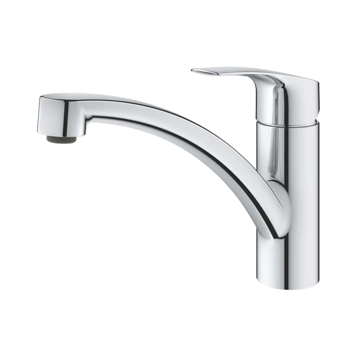 Grohe table mounted pull-down kitchen sink tap eurosmart 33281003 with swinging spout in chrome finish 33281003 Standard - image 2