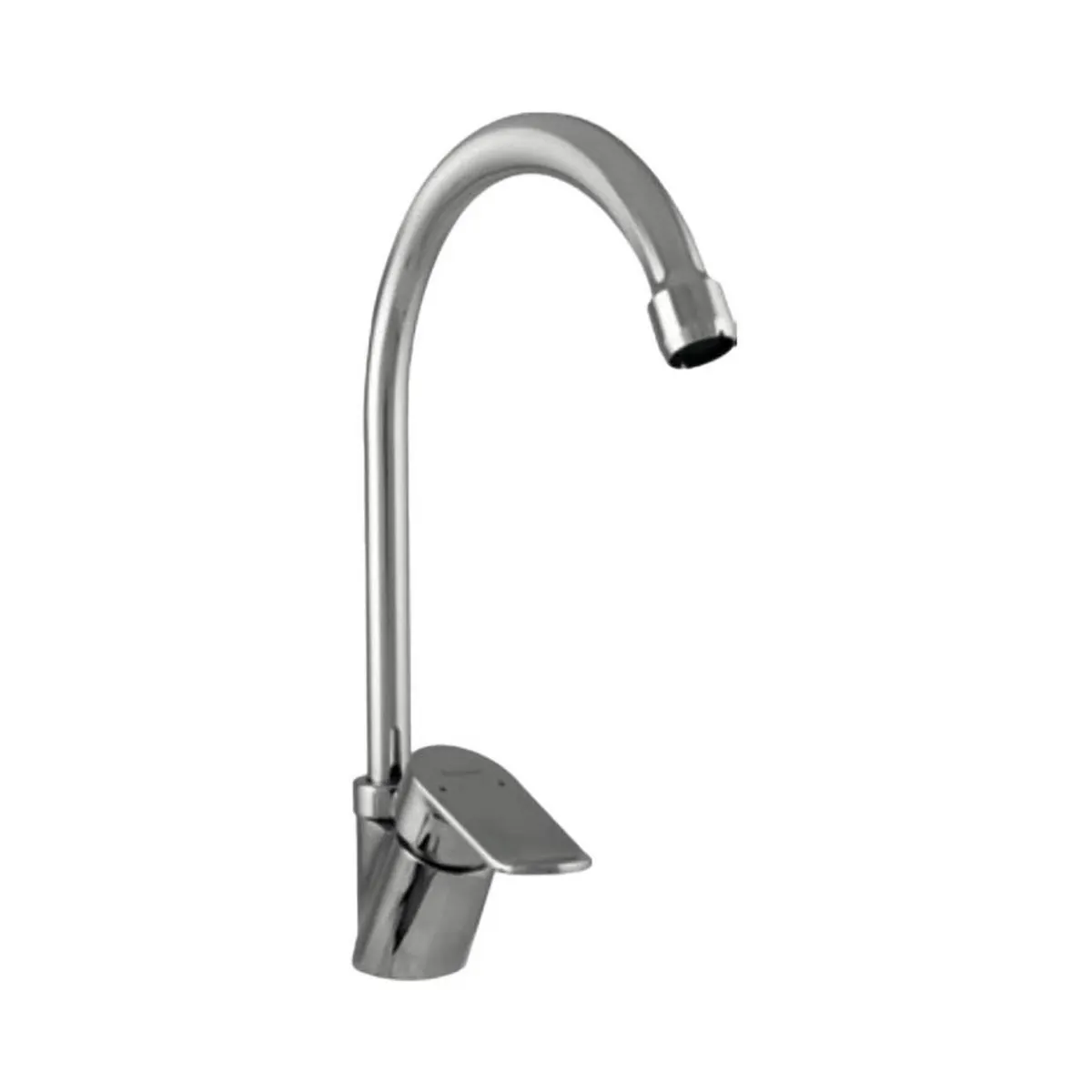 Parryware table mounted regular kitchen sink mixer alpha G2737A1 with swinging spout in chrome finish G2737A1 Standard - image 1