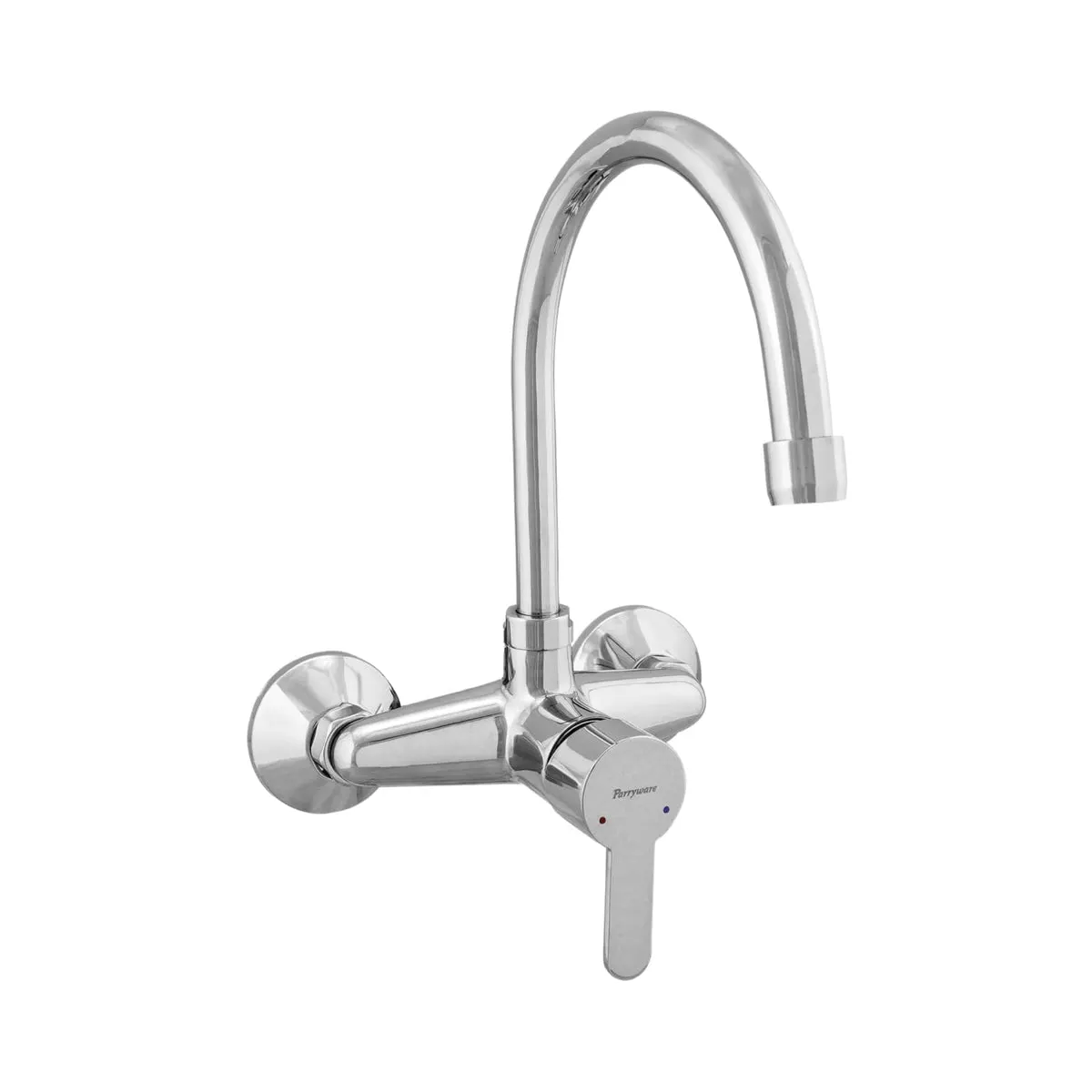 Parryware wall mounted kitchen regular sink mixer claret G291XA1 with swinging spout chrome finish G291XA1 Standard - image 1