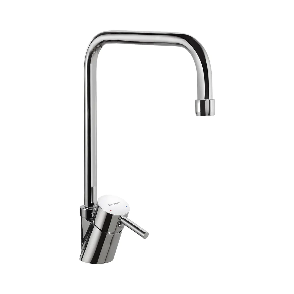 Parryware table mounted regular kitchen sink mixer agate pro G3345A1 with swinging spout in chrome finish G3345A1 Standard - image 1
