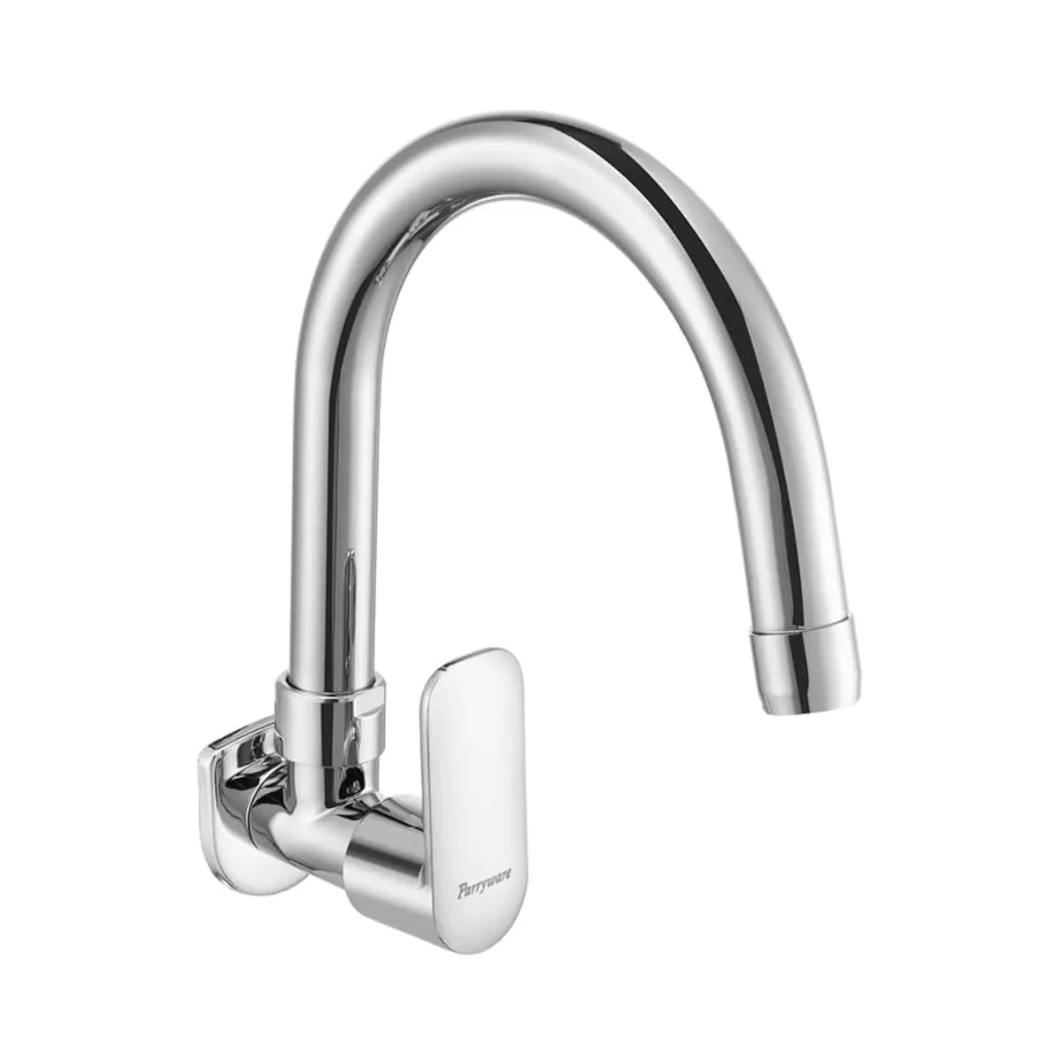 Parryware wall mounted kitchen regular sink tap cardinal G5421A1 with swinging spout chrome finish G5421A1 Standard - image 1