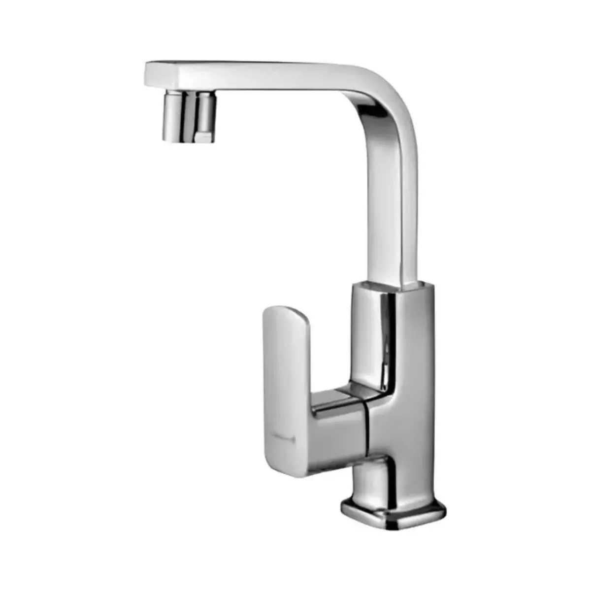 Parryware table mounted regular kitchen sink tap quattro T2321A1 with swinging spout in chrome finish T2321A1 Standard - image 2