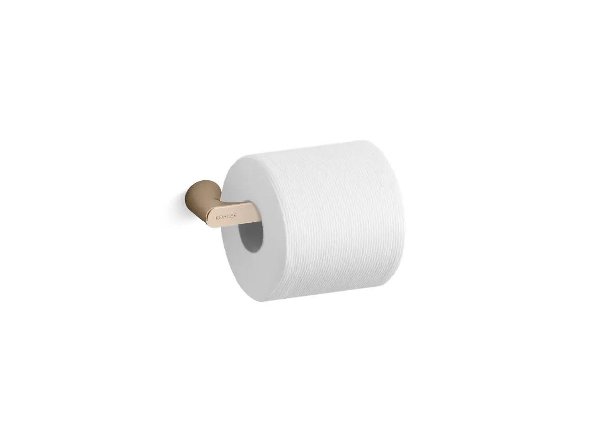 Kohler Accent Toilet Roll Holder 25346IN-BV 25346IN-BV Brushed Bronze - image 1