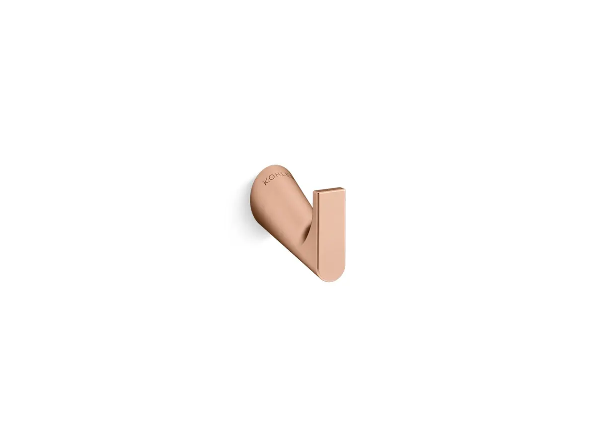 Kohler Accent Robe Hook 25349IN-BRD 25349IN-BRD Brushed Rose Gold - image 2