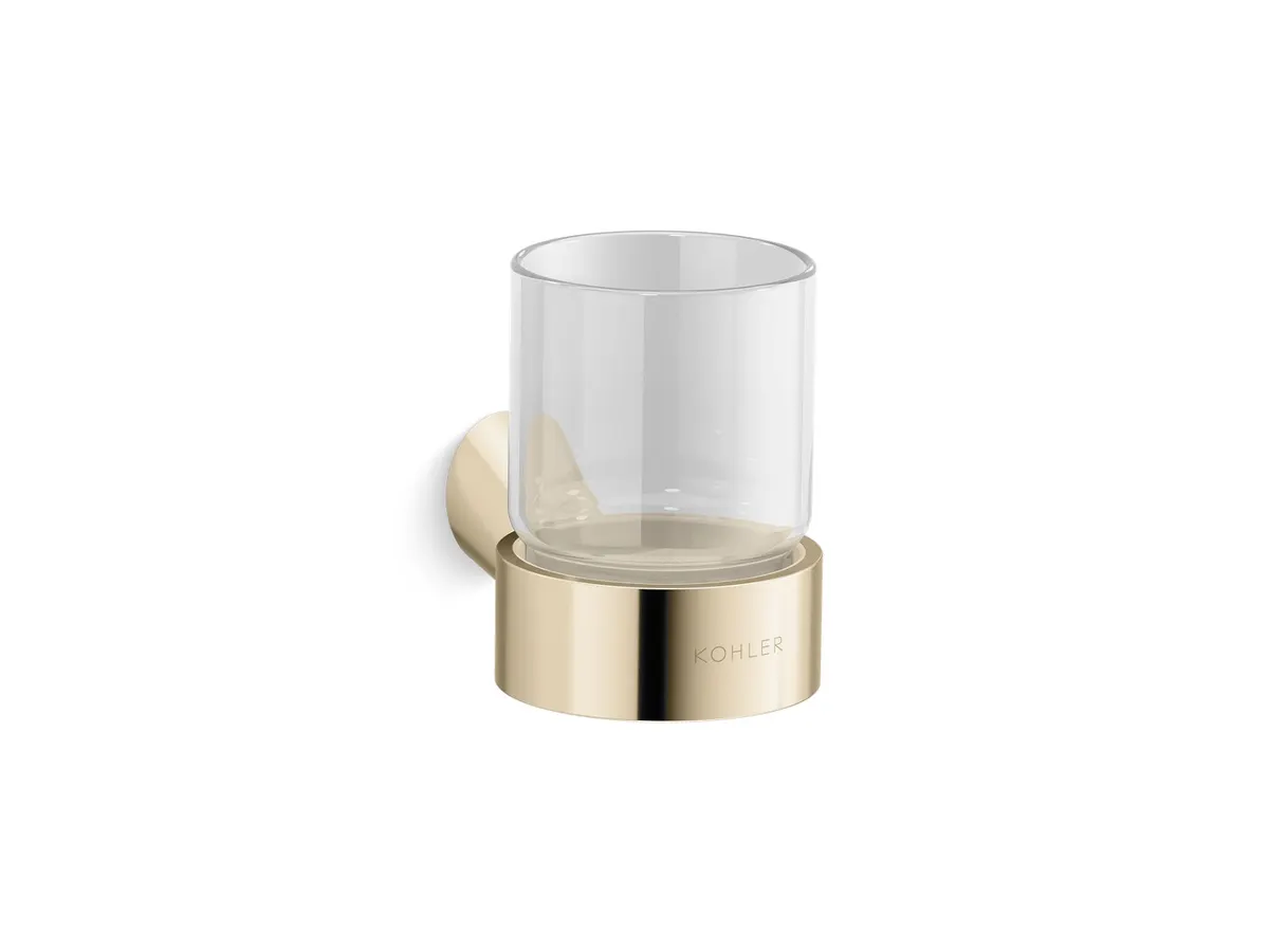 Kohler Accent Tumbler Holder 25428IN-AF 25428IN-AF French Gold - image 1