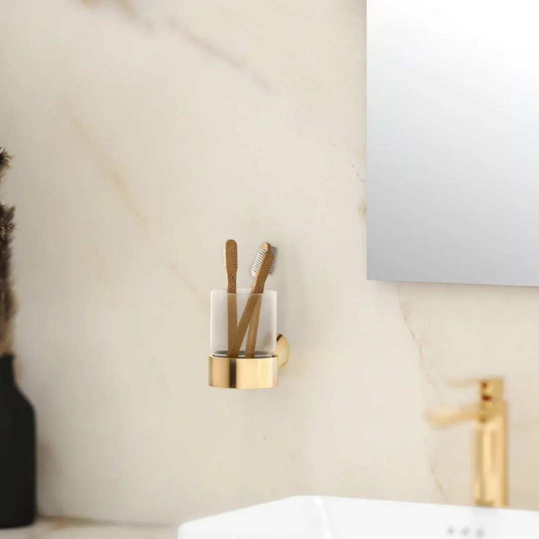 Kohler tumbler holder Accent series 25428IN-AF 25428IN-AF French Gold - image 2
