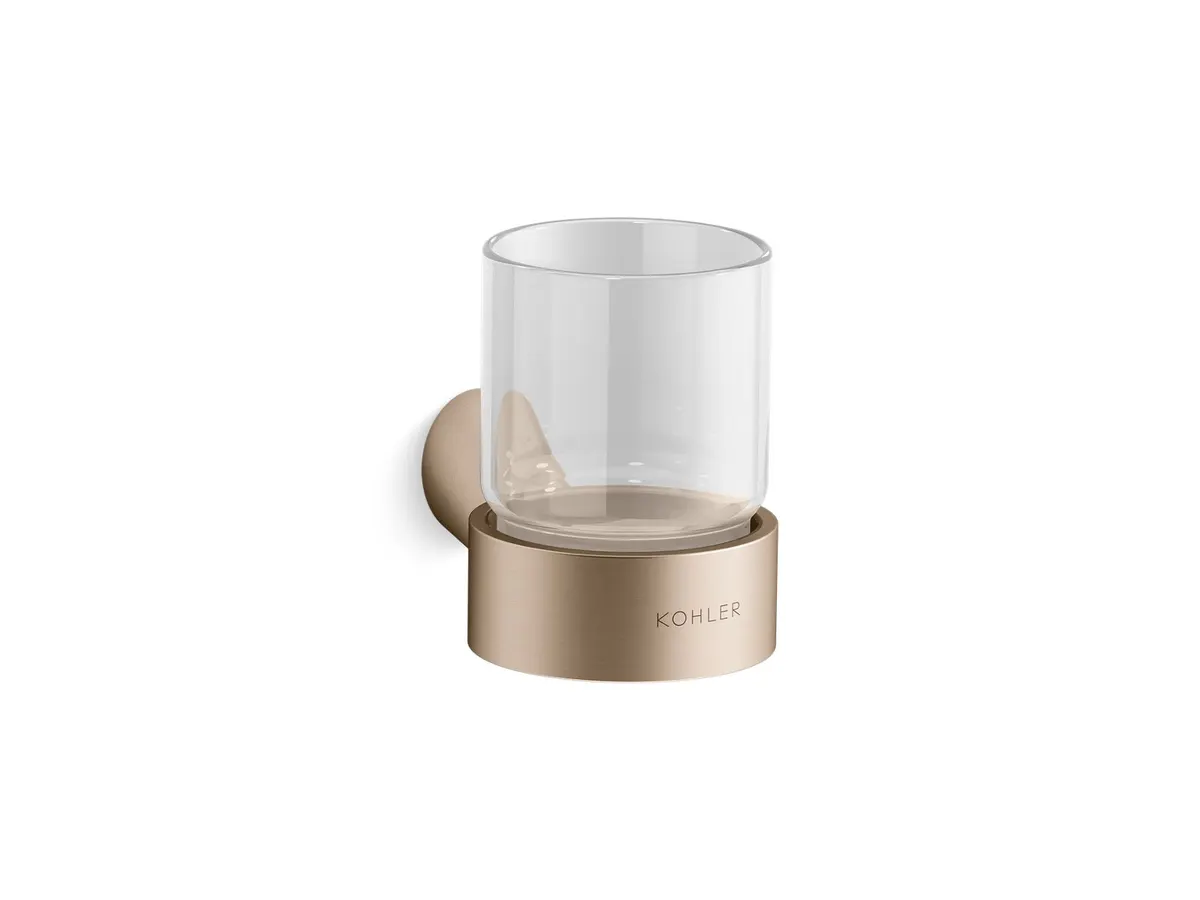Kohler Accent Tumbler Holder 25428IN-BV 25428IN-BV Brushed Bronze - image 1