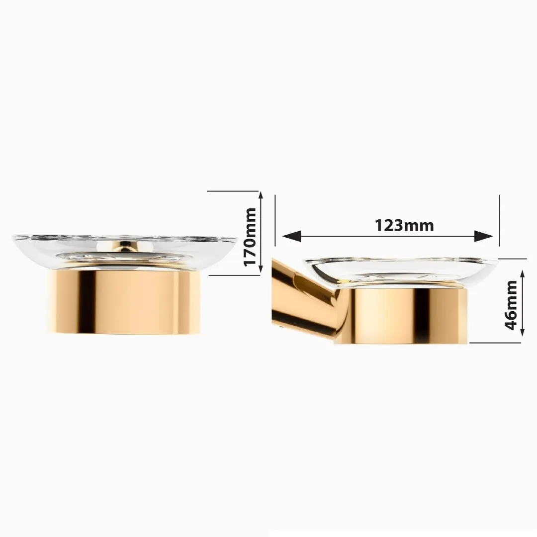 Kohler soap dish holder Accent series 25429IN-AF 25429IN-AF French Gold - image 6