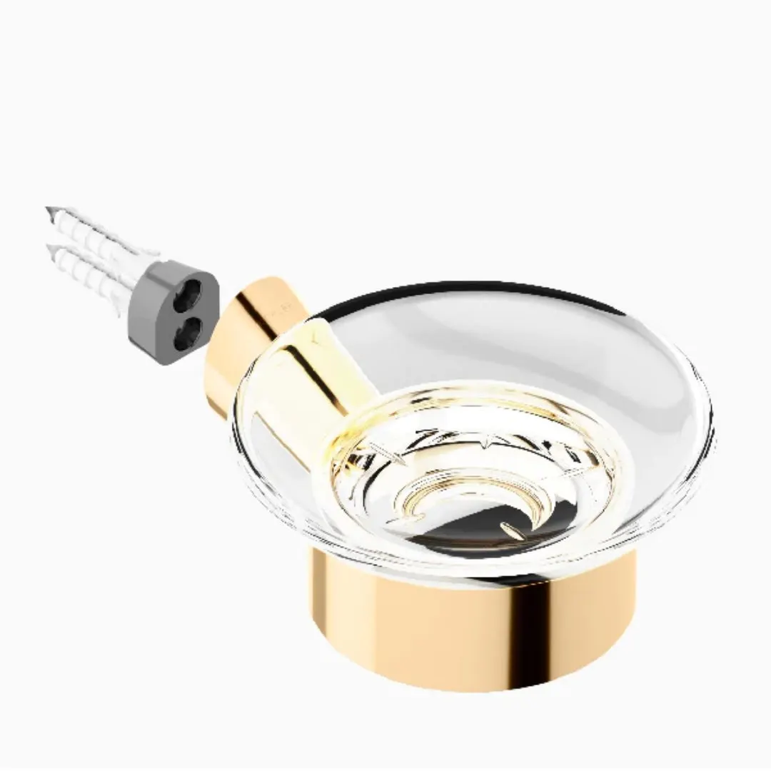 Kohler soap dish holder Accent series 25429IN-AF 25429IN-AF French Gold - image 5