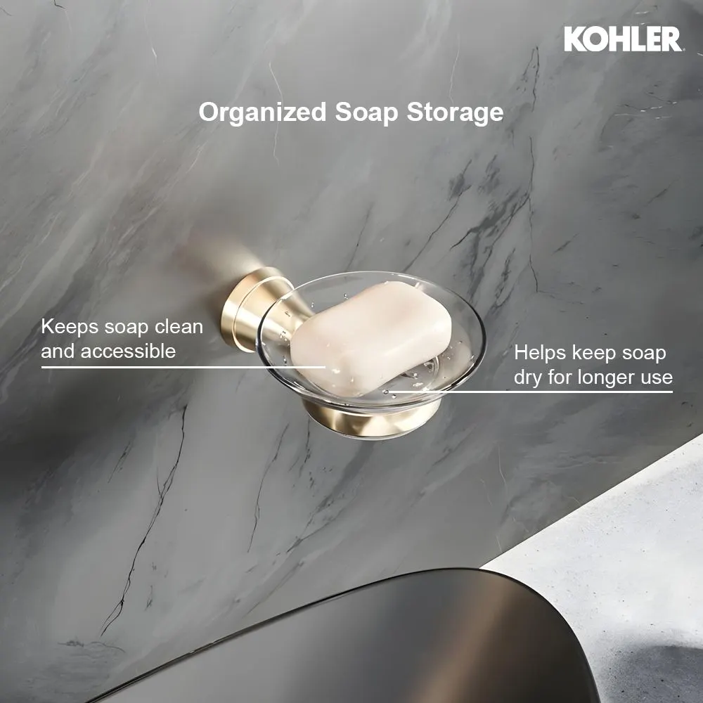 Kohler Complementary Soap Dish Holder 5634IN-AF 5634IN-AF French Gold - image 6