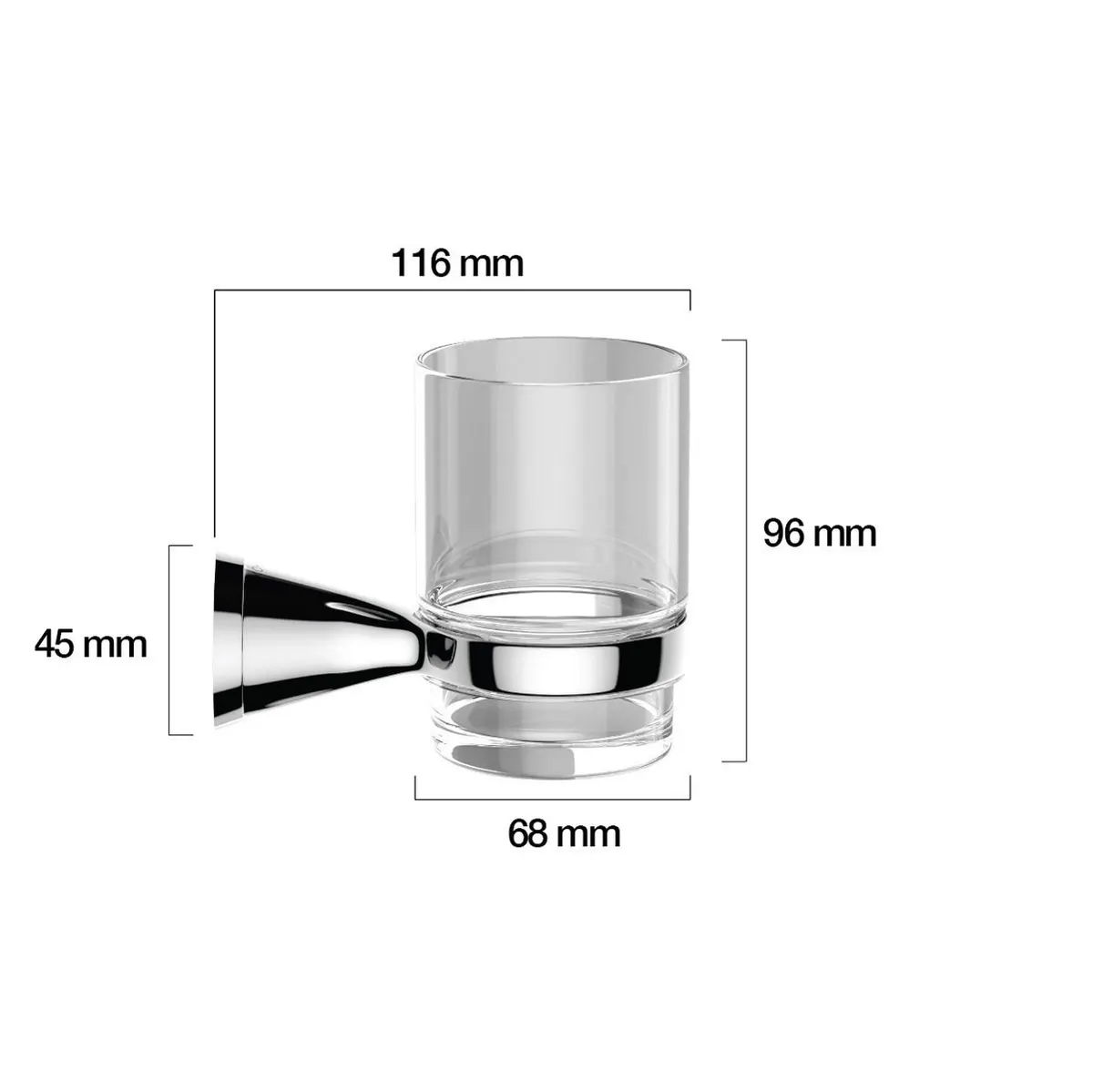 Kohler Complementary Tumbler Holder 5637IN-CP 5637IN-CP Chrome - image 4
