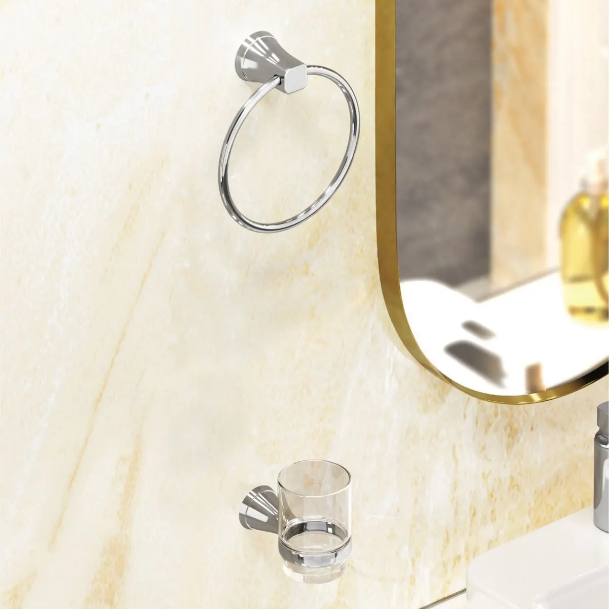 Kohler Complementary Tumbler Holder 5637IN-CP 5637IN-CP Chrome - image 1