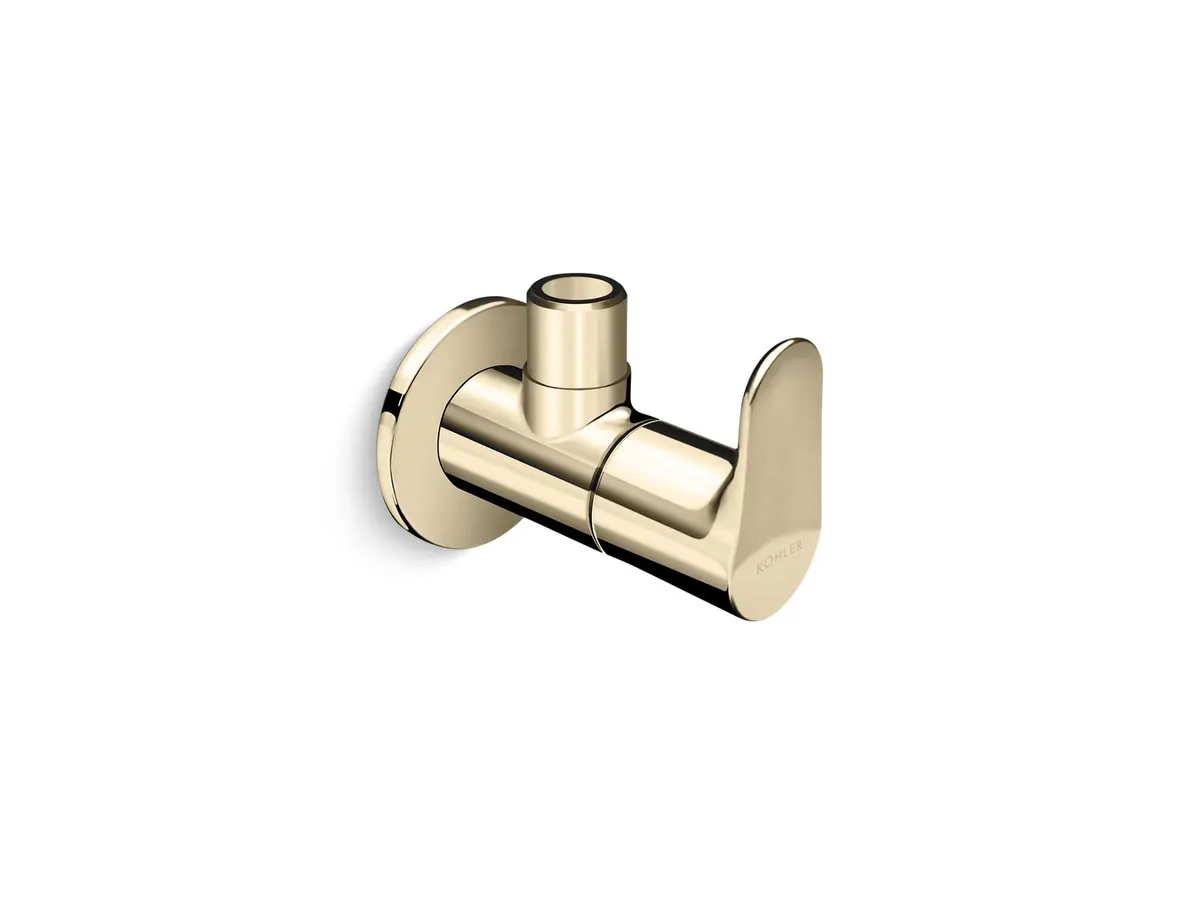 Kohler July Angle Valve for Basin Area 16086IN-4-AF 16086IN-4-AF French Gold - image 1