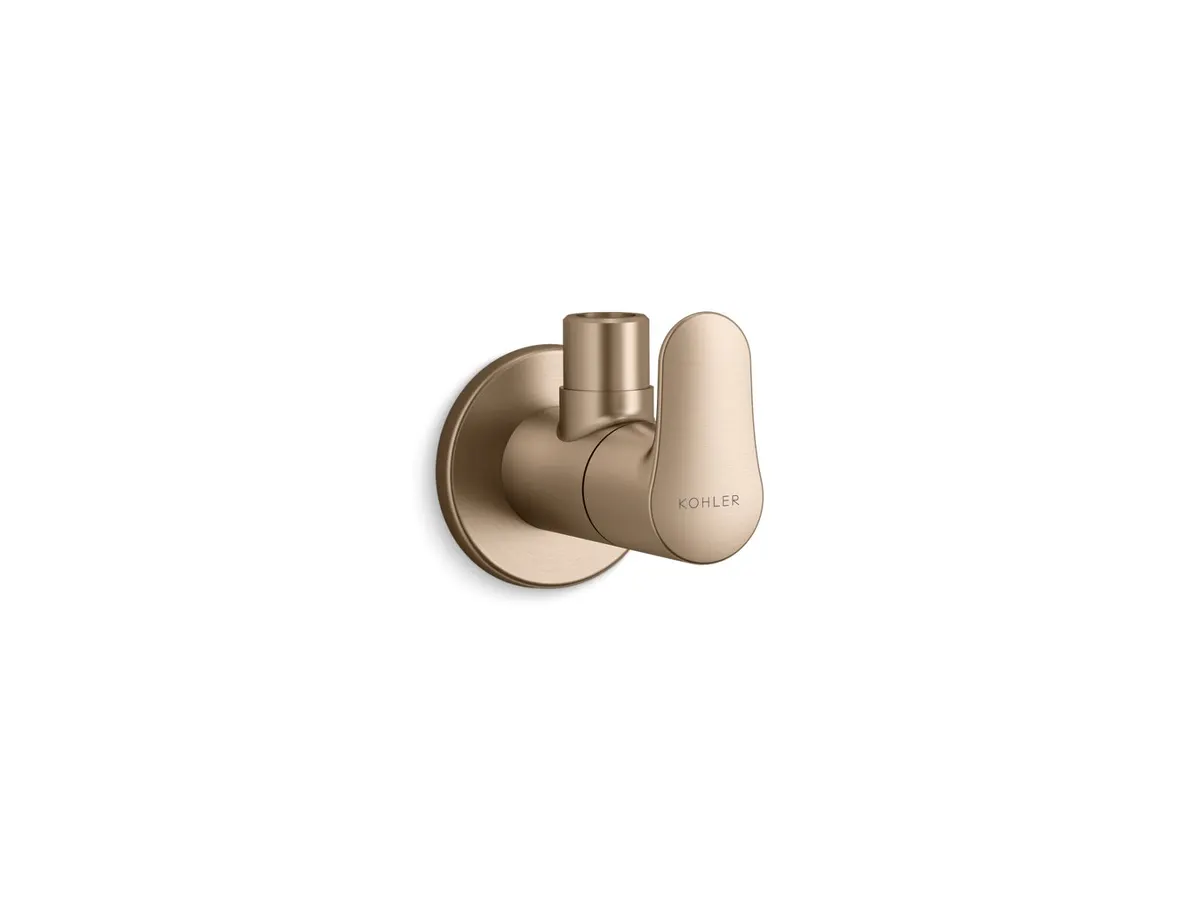 Kohler July Angle Valve for Basin Area 16086IN-4-BV 16086IN-4-BV Brushed Bronze - image 1