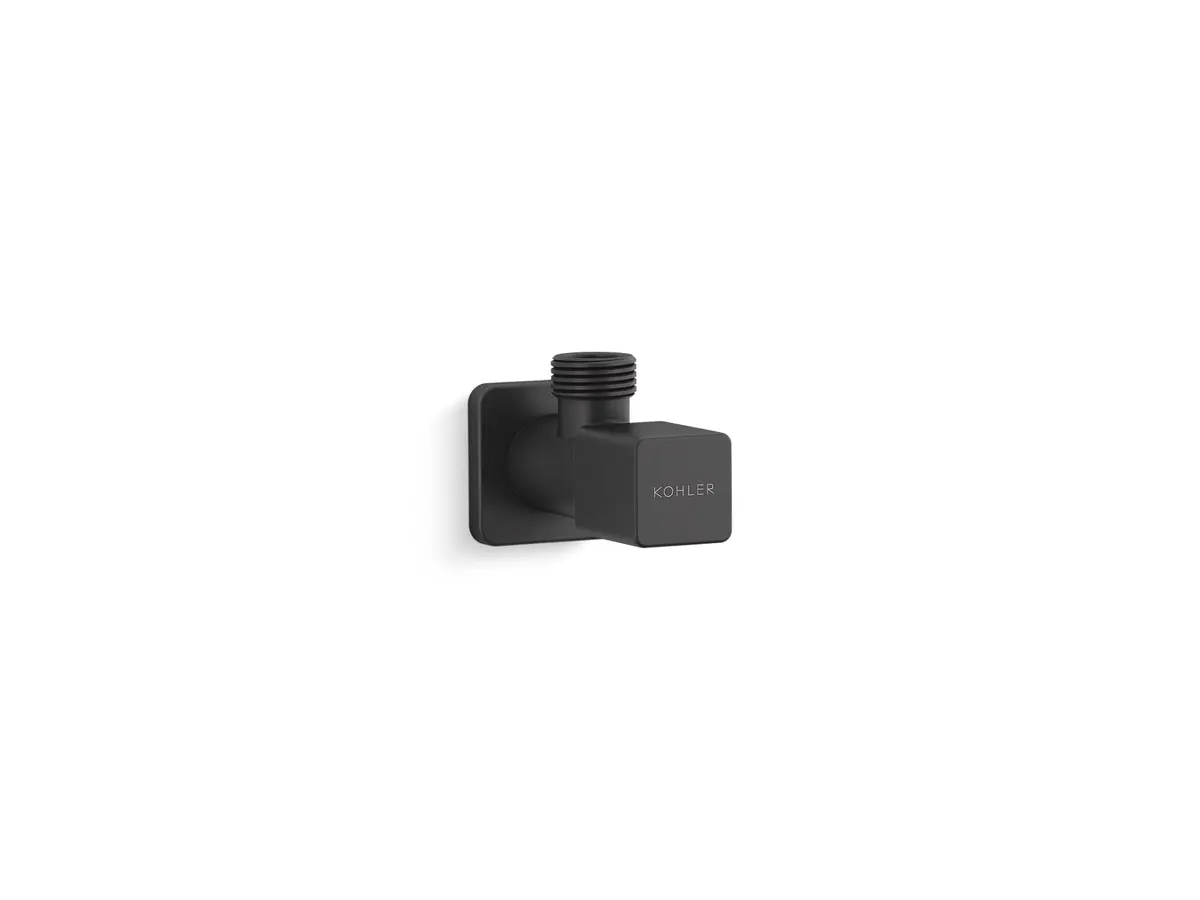 Kohler Complementary Angle Valve for Basin Area 80158IN-9-BL 80158IN-9-BL Matte Black - image 1