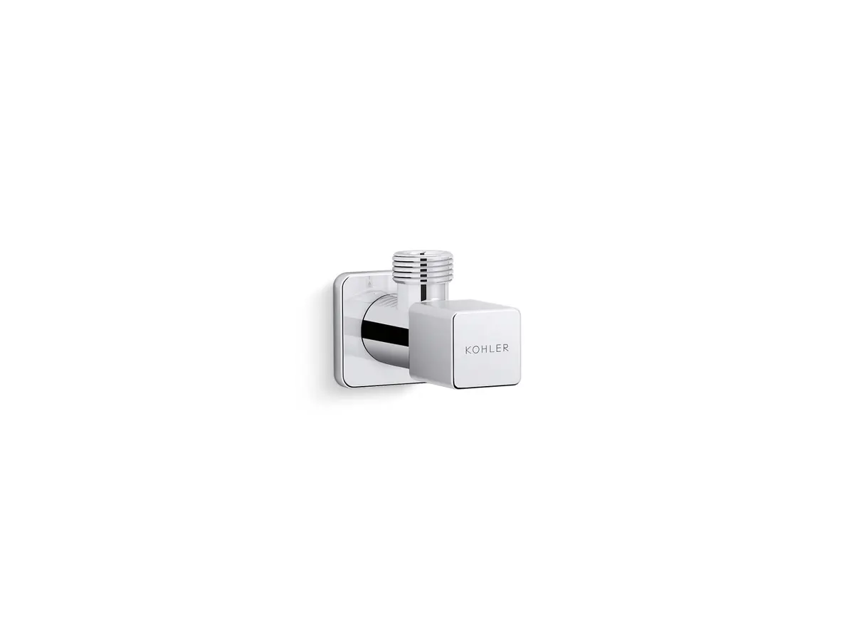 Kohler Complementary Angle Valve for Basin Area 80158IN-9AV-CP 80158IN-9AV-CP Chrome - image 1