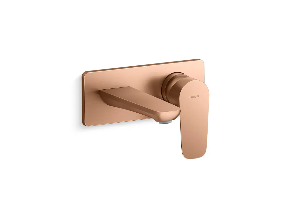 Kohler Aleo Wall Mount Basin Mixer K-21969IN-4ND-BRD 21969IN-4ND-BRD Brushed Rose Gold - image 1